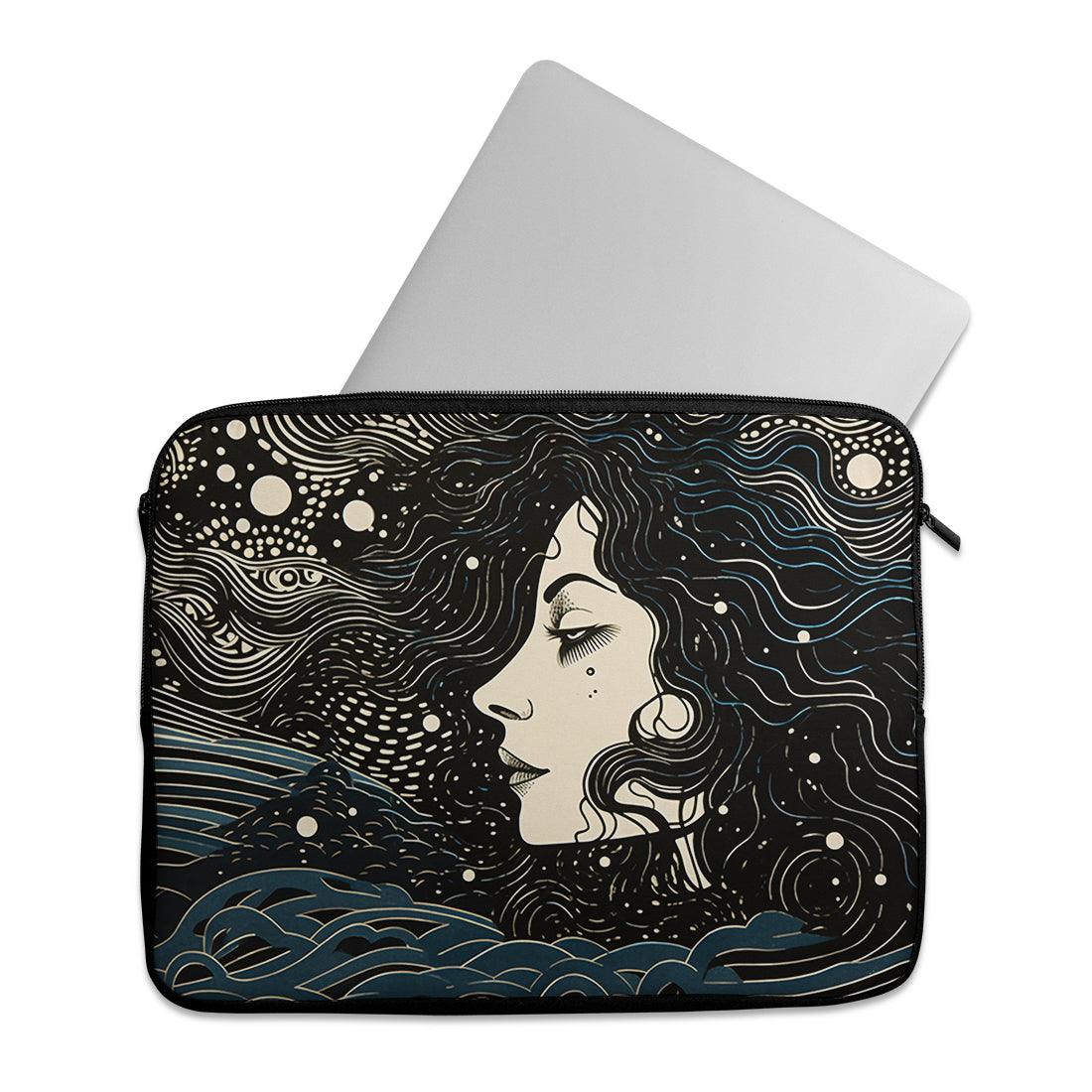 Laptop Sleeve Queen of the night - CANVAEGYPT