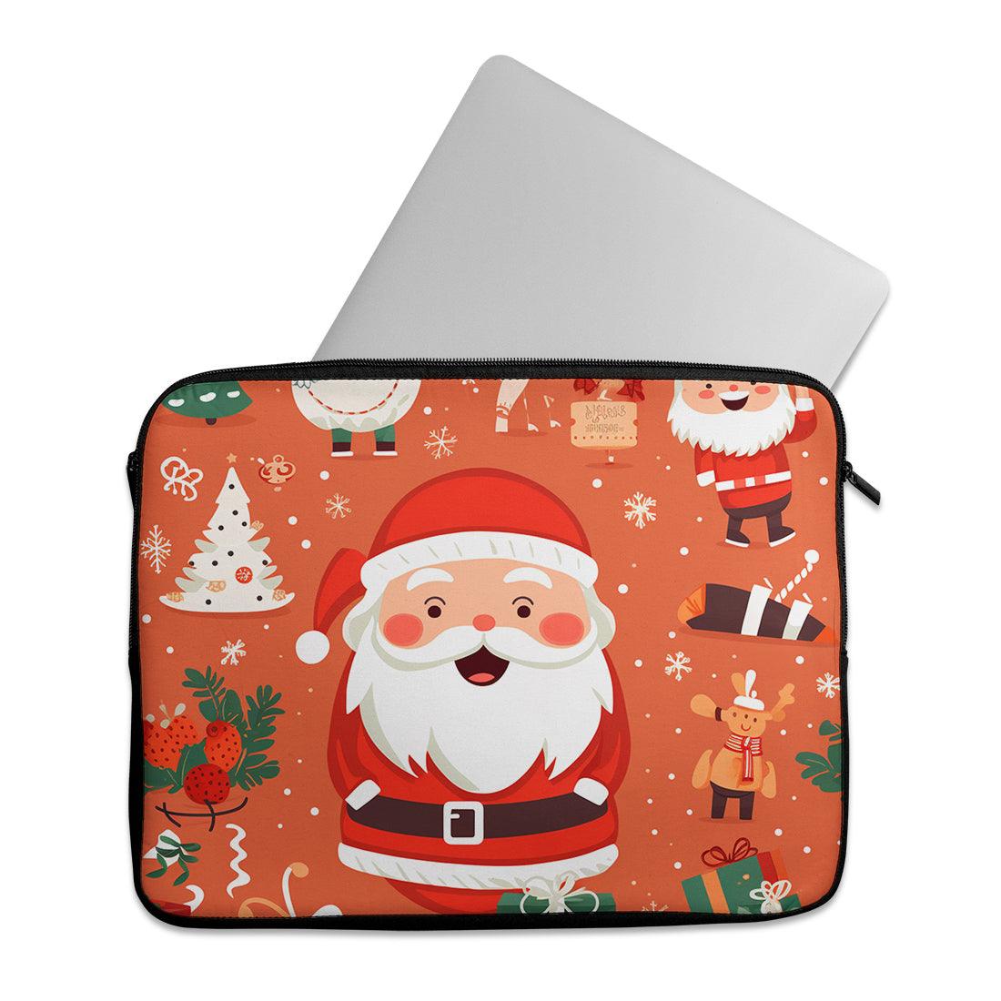 Laptop Sleeve Santa's Workshop Whimsy - CANVAEGYPT