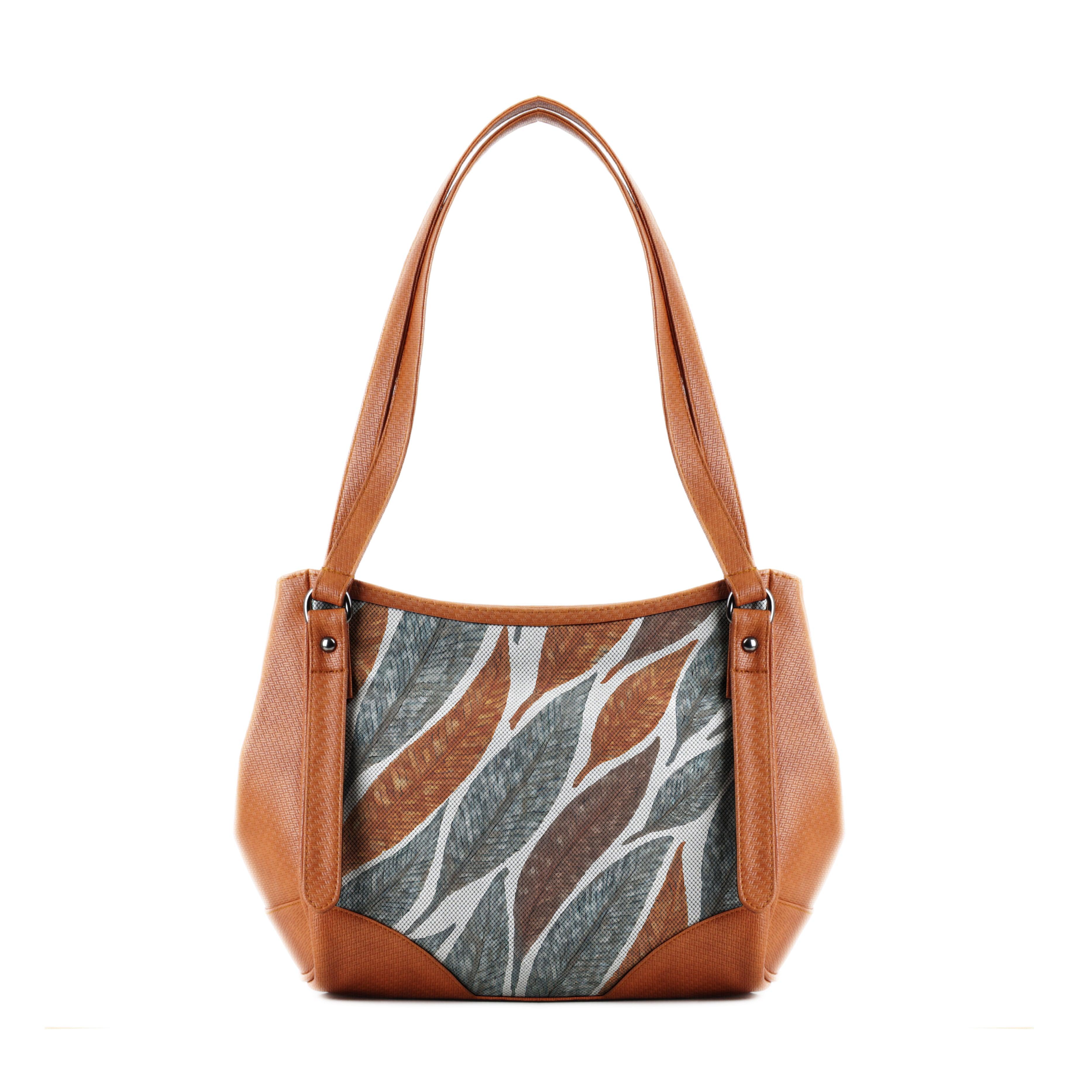 Leather Tote Bag bloom - CANVAEGYPT