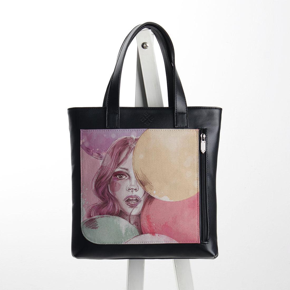 Leather Tote bag Belle of the ball - CANVAEGYPT