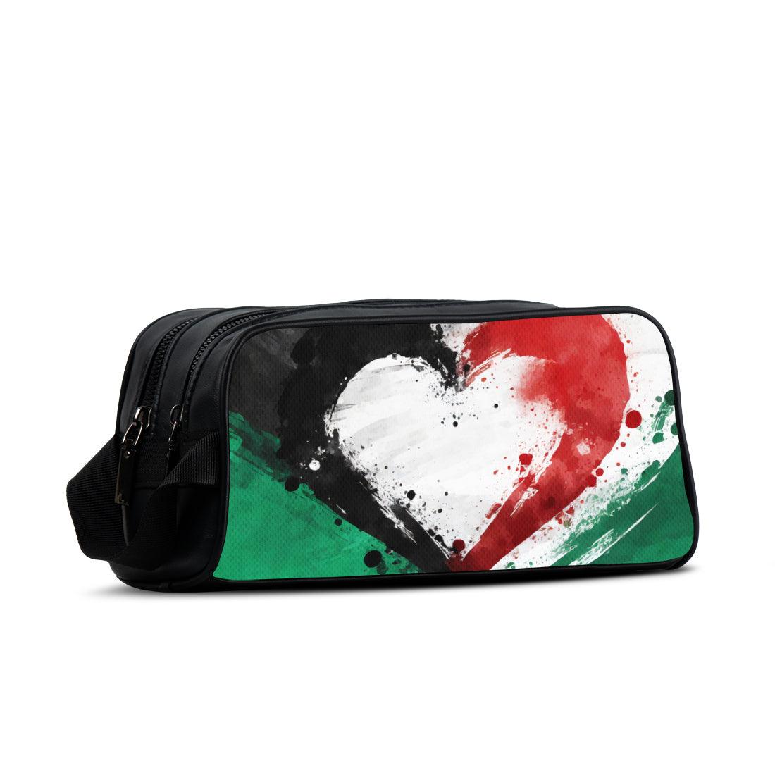 Men Travel Case Palestine heart - CANVAEGYPT