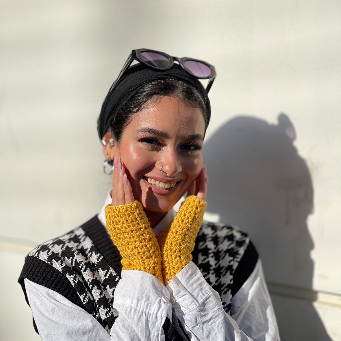 Retro Charm Fingerless - CANVAEGYPT