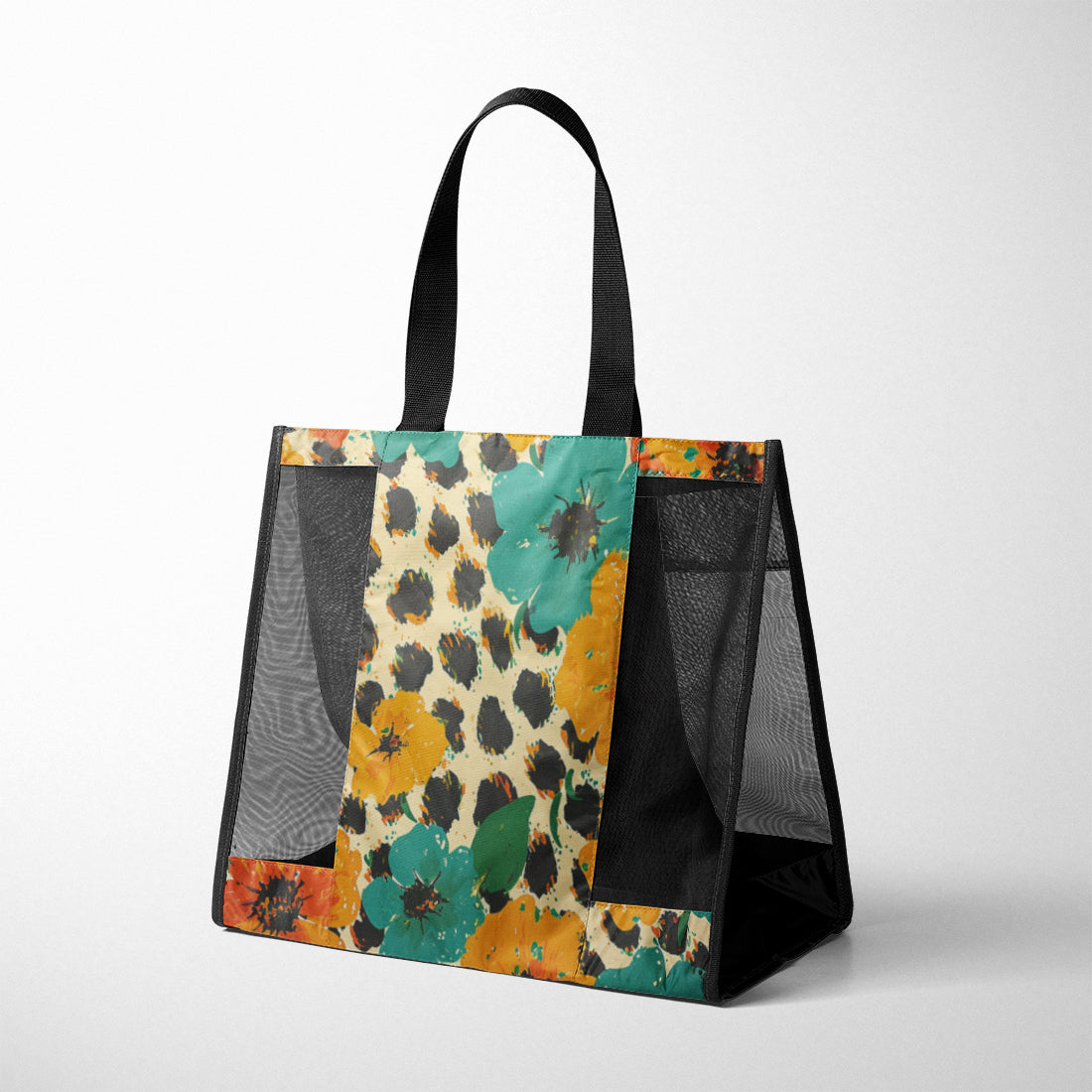 Mesh Bag  Floral Burst