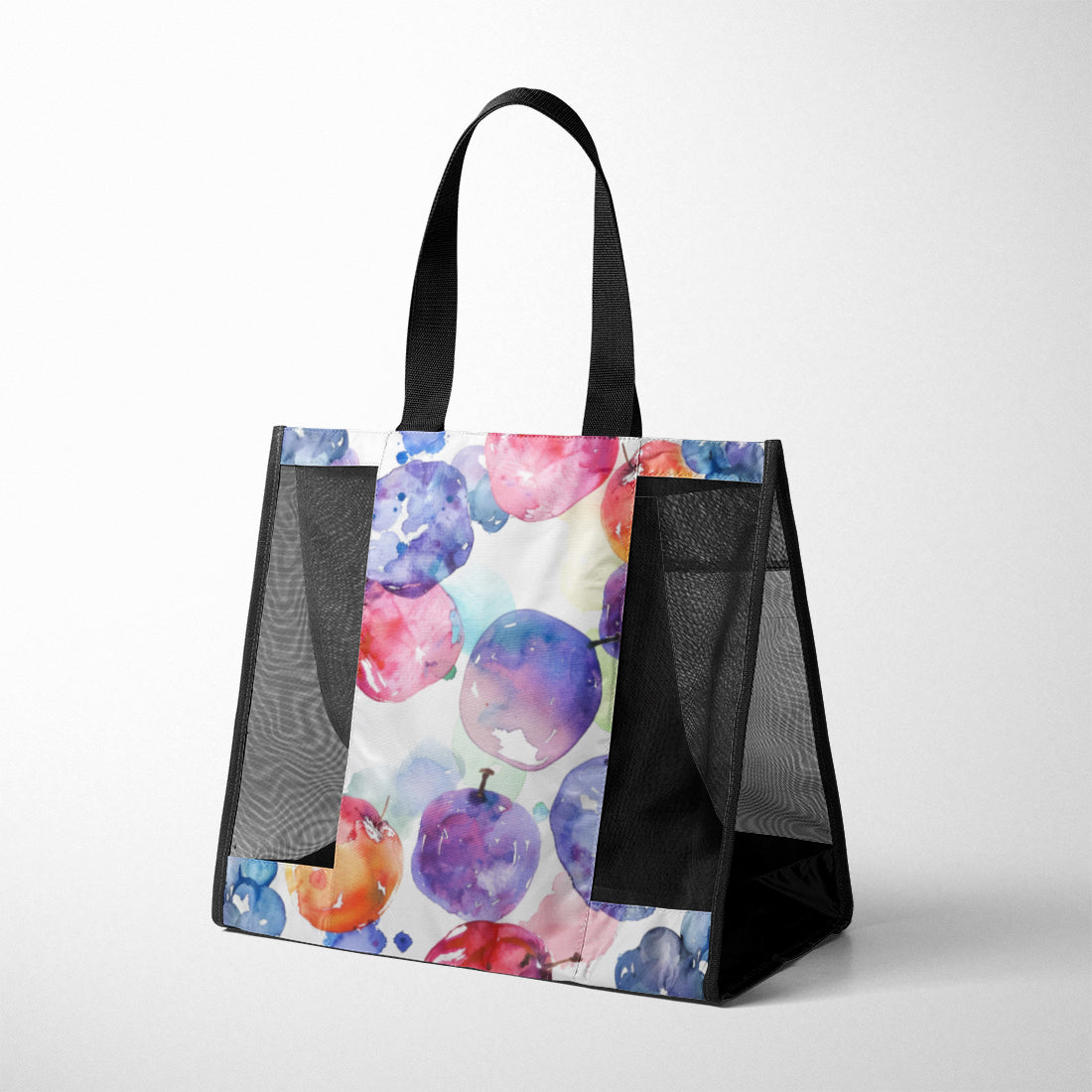 Mesh Bag Watercolor Apples