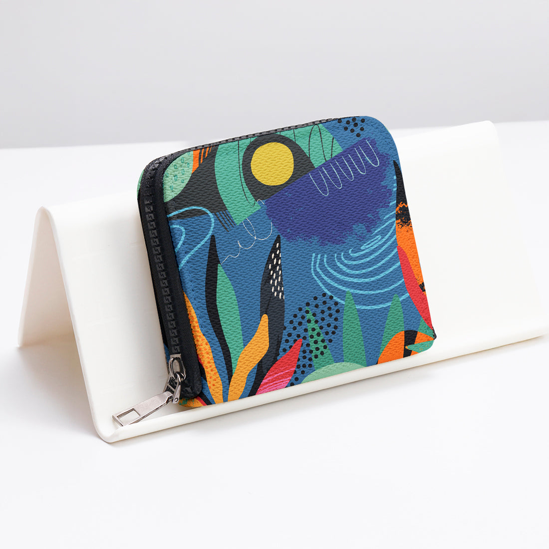 Mini Wallet Midnight Jungle Symphony