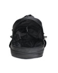 Black Mixed Backpack Abstract