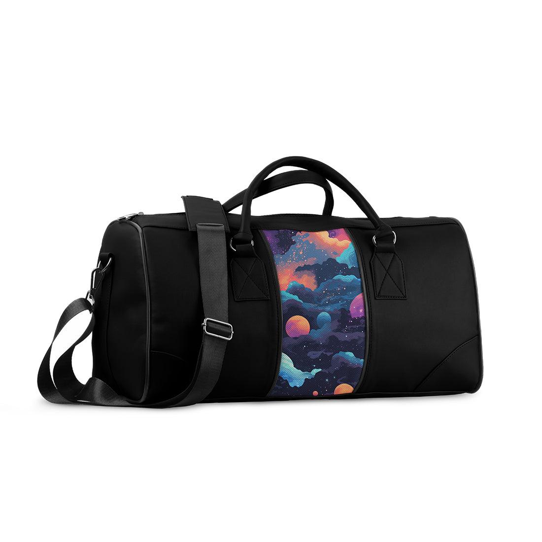 Black Mixed Duffel Bag Stellar Swirl - CANVAEGYPT