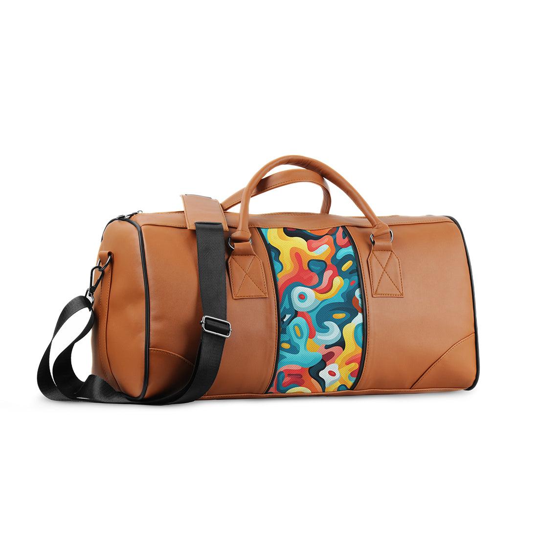 Mixed Duffel Bag Retro Psychedelia - CANVAEGYPT