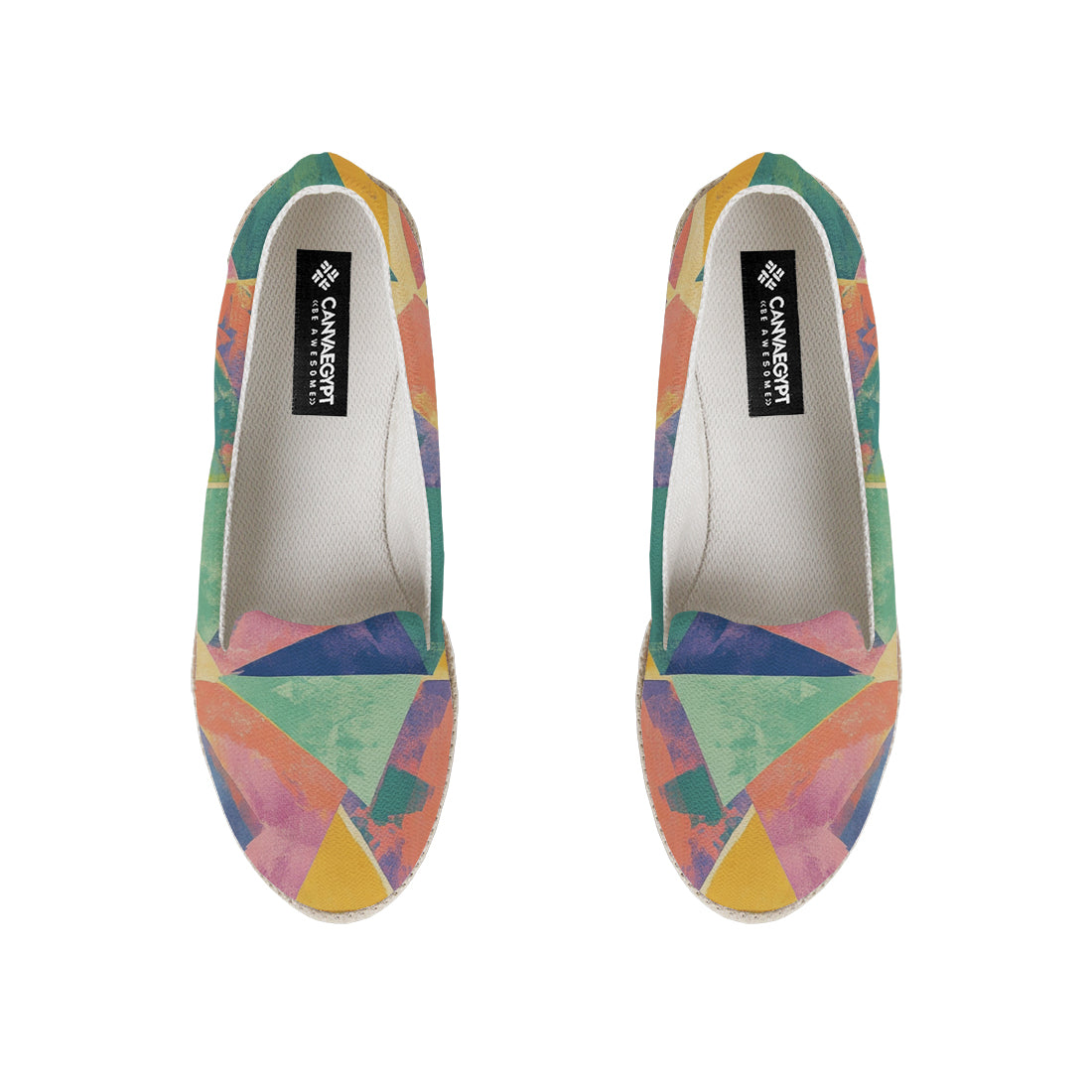 Nook Espadrille – Pastel Prism Dream