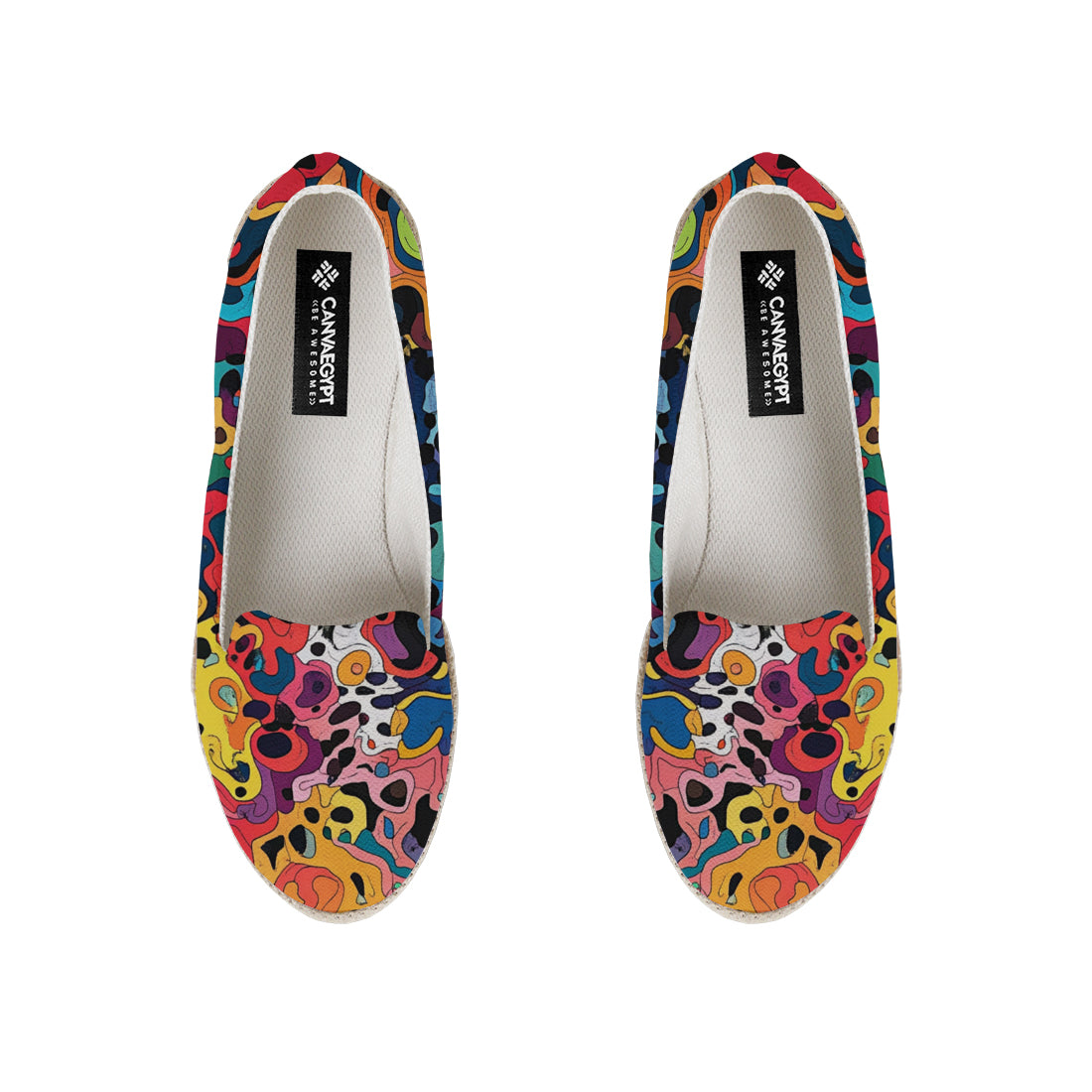 Nook Espadrille – Psychedelic Lava Flow
