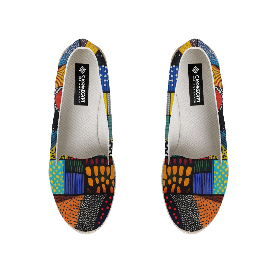 Nook Espadrille – Tribal Pop Tapestry