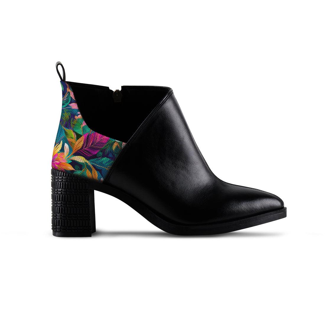 One Side Bootie floral - CANVAEGYPT