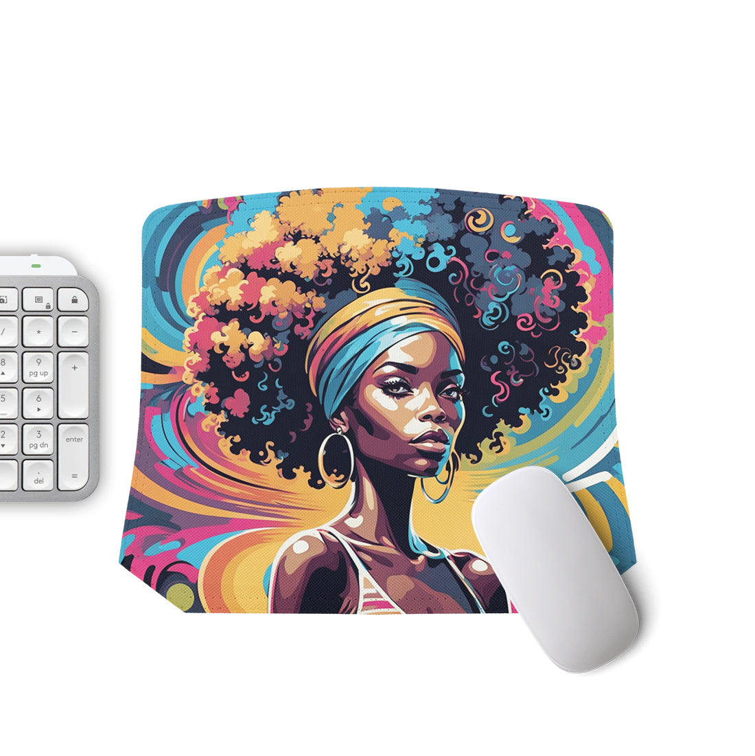 Pixel Pad Afro Galaxy
