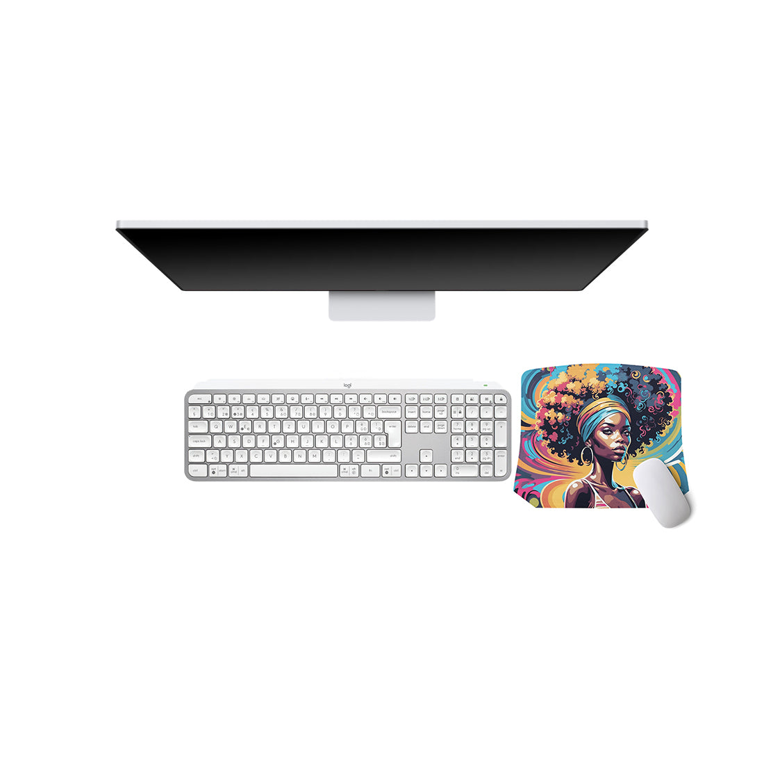 Pixel Pad Afro Galaxy