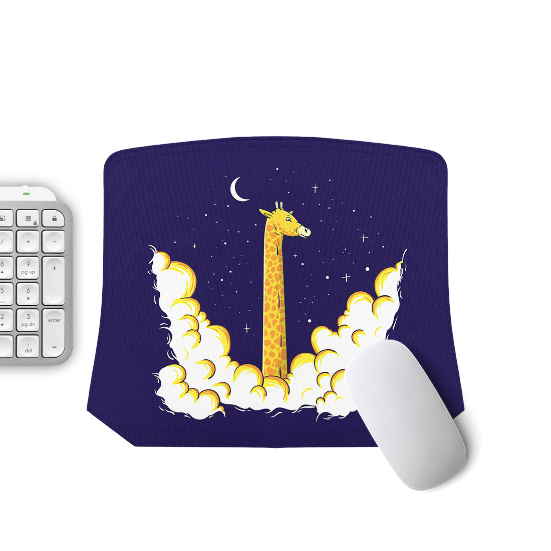 Pixel Pad Giraffe in the Clouds