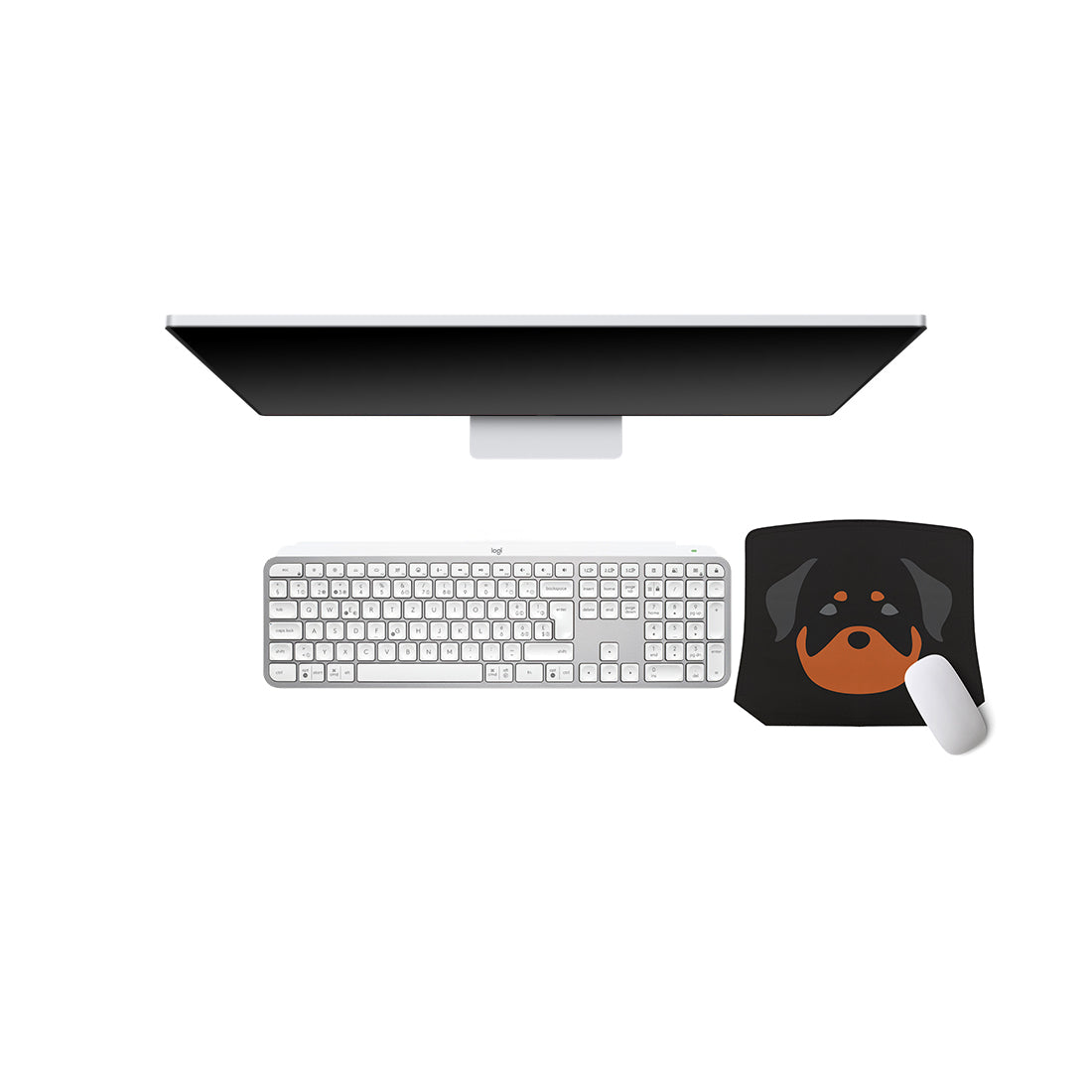 Pixel Pad Minimalist Rottie