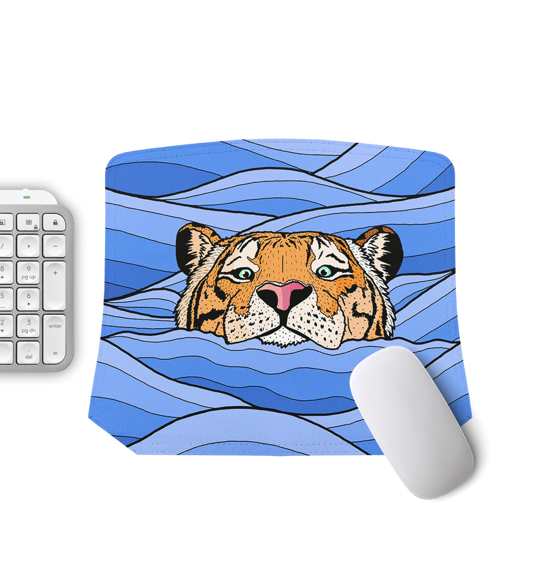 Pixel Pad Tiger in the Tides