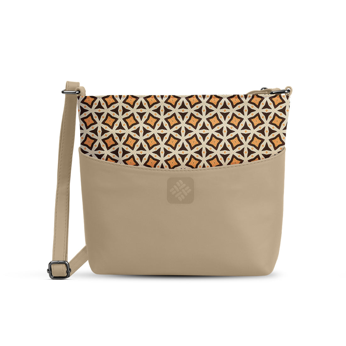 Chic Essentials Crossbody Retro Star Pattern