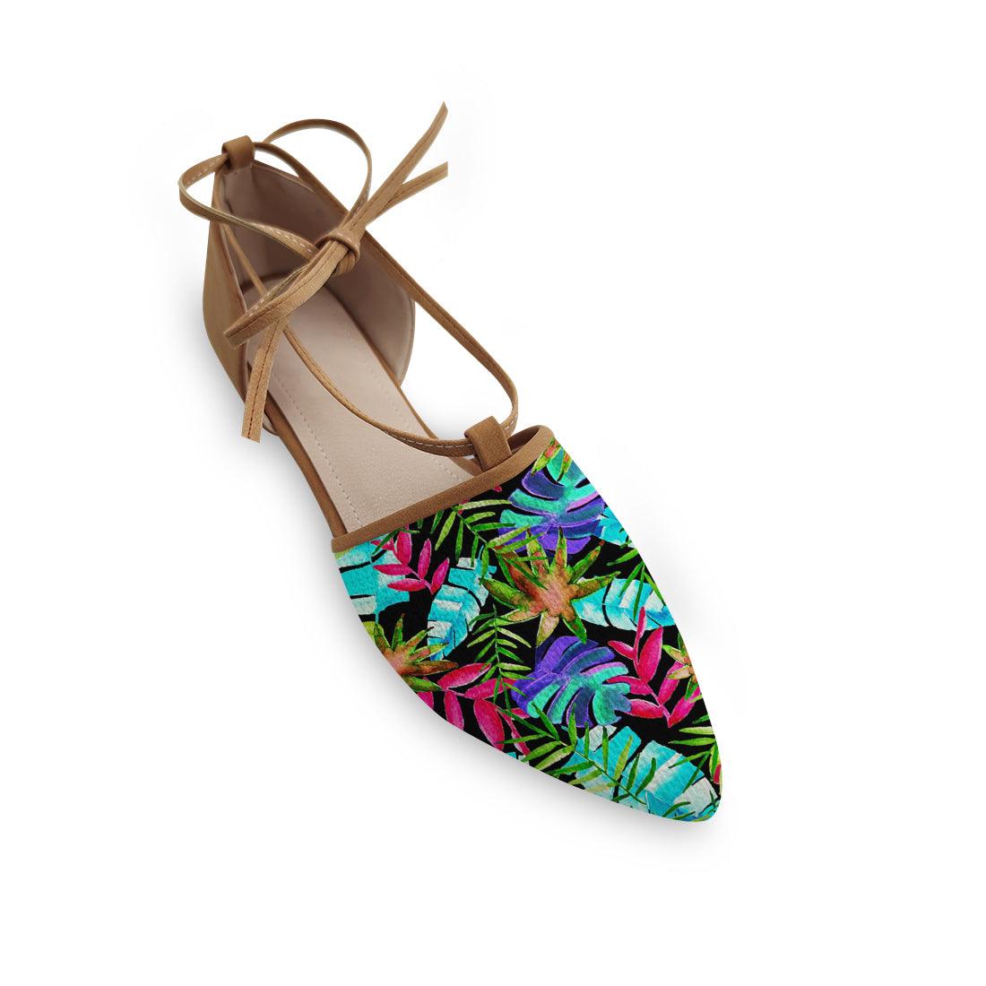 Rope tie Sandal Tropical
