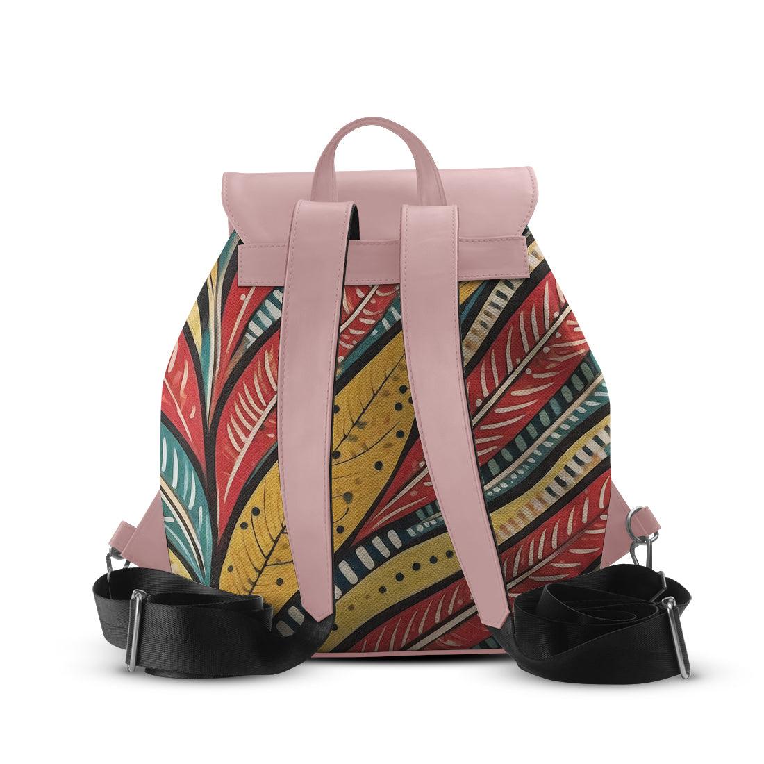 Rose Aurora Backpack Leaves - CANVAEGYPT