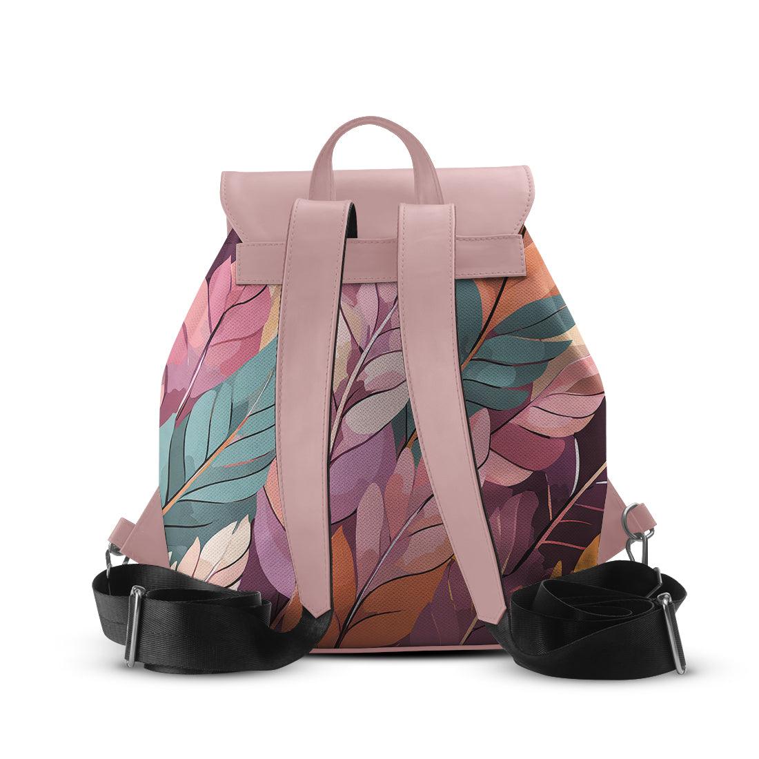 Rose Aurora Backpack Mixed Leaves - CANVAEGYPT