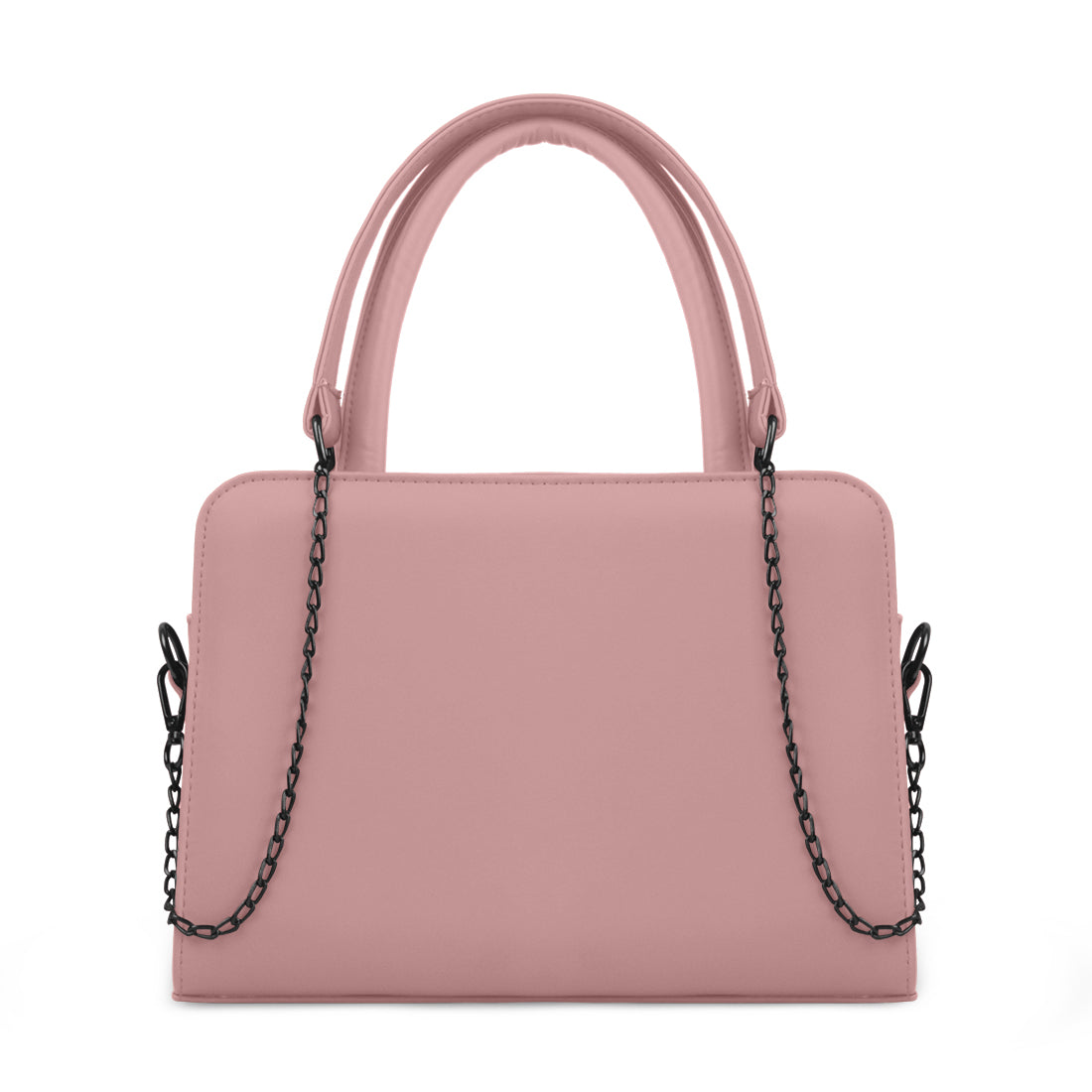 Rose Chain Accent Handbag