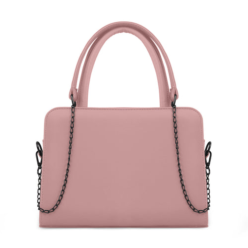 Rose Chain Accent Handbag