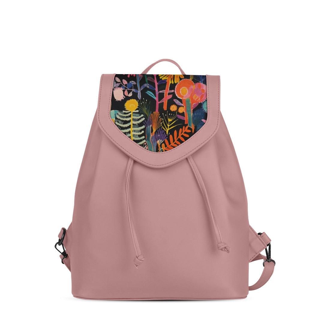 Rose City Serenade Backpack Midnight Floralscape - CANVAEGYPT
