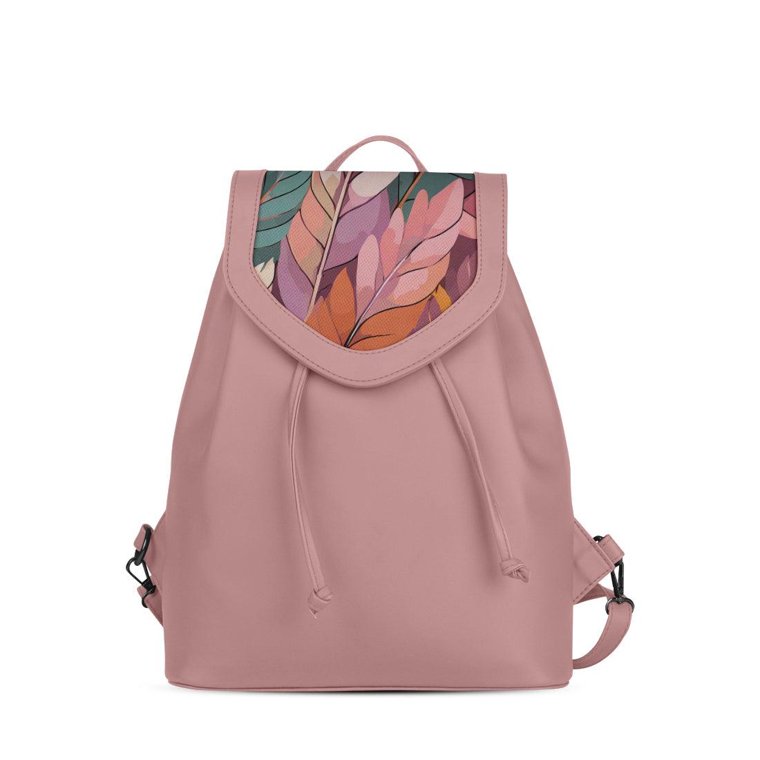 Rose City Serenade Backpack Mixed Leaves - CANVAEGYPT