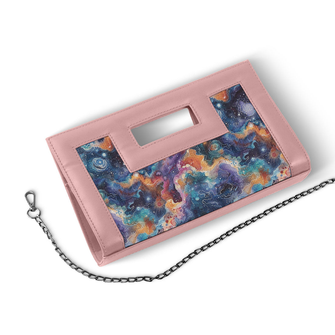 Rose City Sleek Clutch Galaxy Shapes