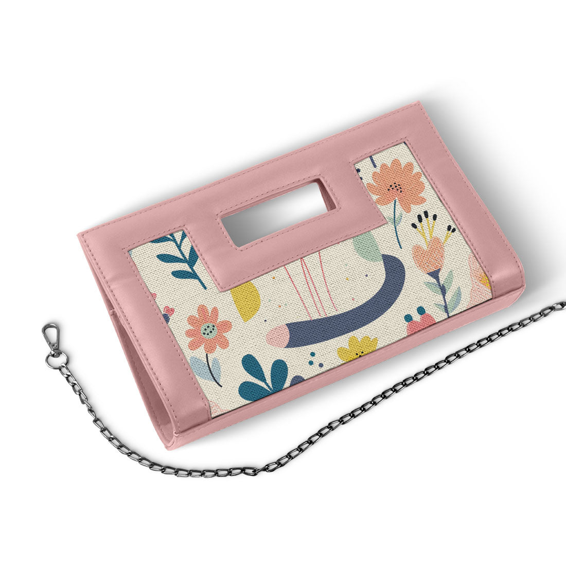 Rose City Sleek Clutch Spring Floral