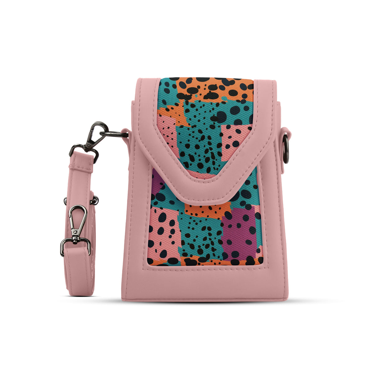 Rose Mini Urban Crossbody Bag Playful Dots