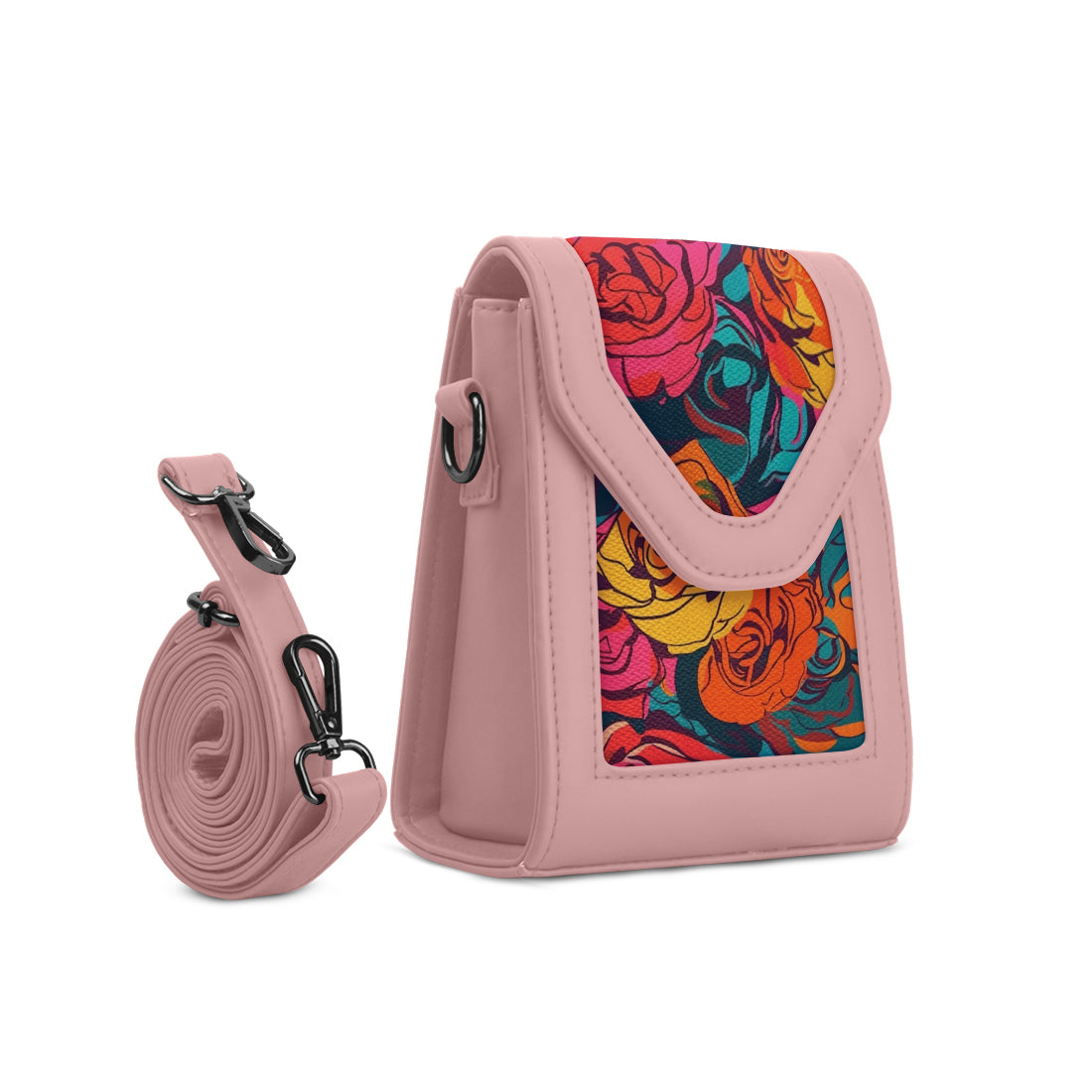 Rose Mini Urban Crossbody Bag Floral Symphony