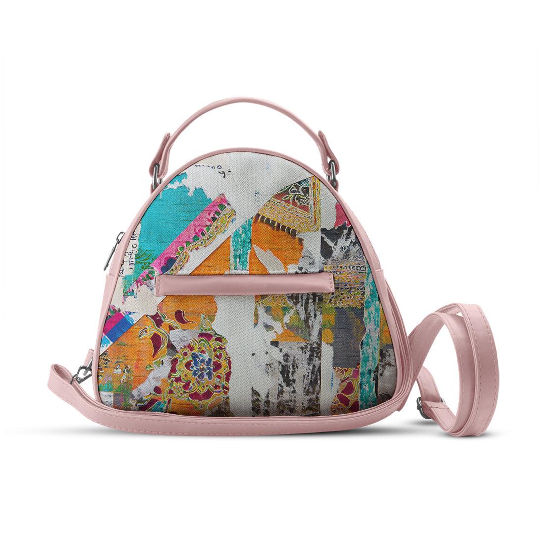 Rose Mini Voyage Backpack Cracked - CANVAEGYPT
