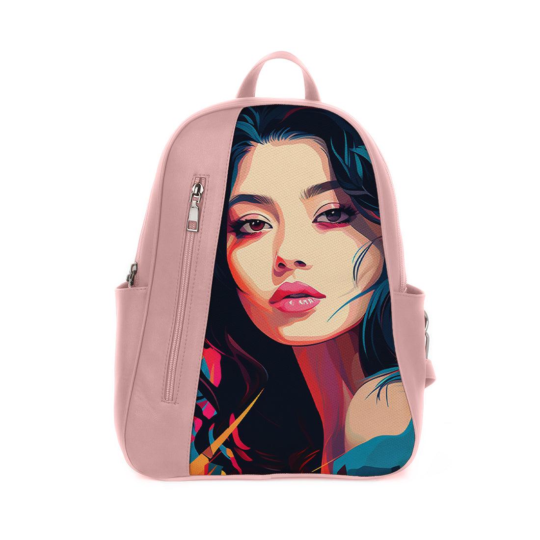 Rose Mixed Backpack Colorful Chaos - CANVAEGYPT