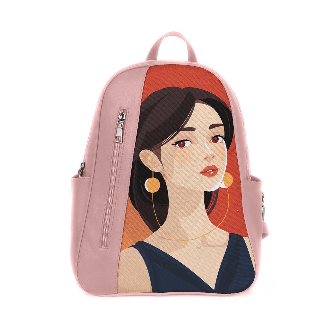 Rose Mixed Backpack Elegance in Anonymity - CANVAEGYPT