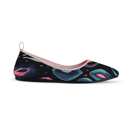 Rose Round Toe Shoe Aquatic - CANVAEGYPT