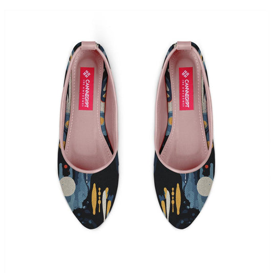 Rose Round Toe Shoe Artistry - CANVAEGYPT