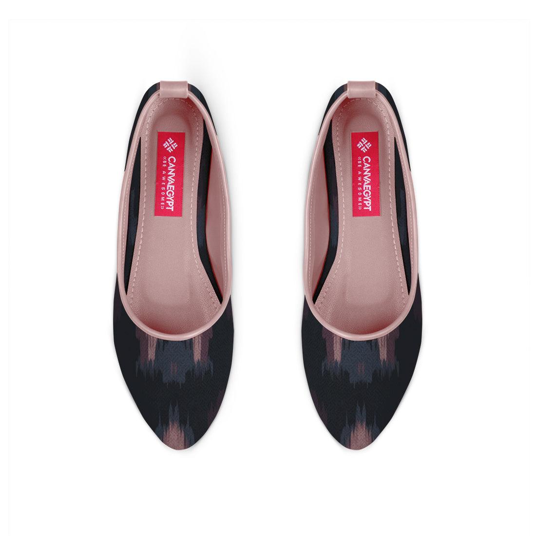 Rose Round Toe Shoe Blurred - CANVAEGYPT