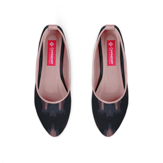 Rose Round Toe Shoe Blurred - CANVAEGYPT