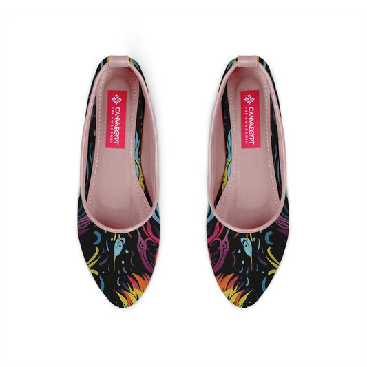 Rose Round Toe Shoe Dazzling - CANVAEGYPT