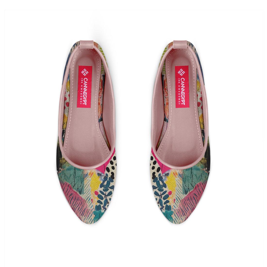 Rose Round Toe Shoe Dye - CANVAEGYPT