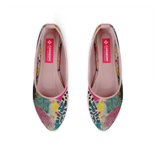 Rose Round Toe Shoe Dye - CANVAEGYPT