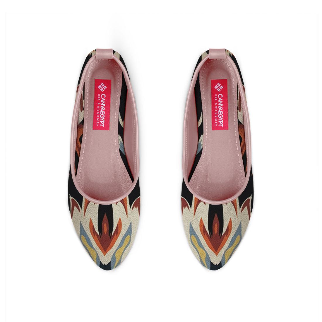 Rose Round Toe Shoe Flame - CANVAEGYPT