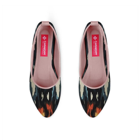 Rose Round Toe Shoe Flamy - CANVAEGYPT