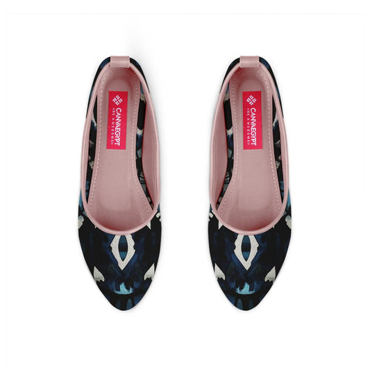 Rose Round Toe Shoe Plush - CANVAEGYPT