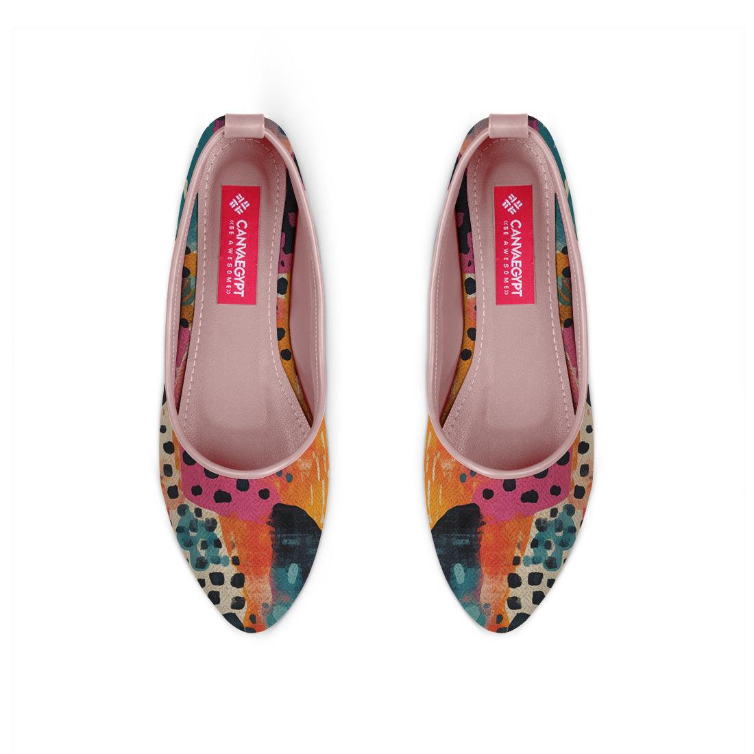 Rose Round Toe Shoe Splash - CANVAEGYPT