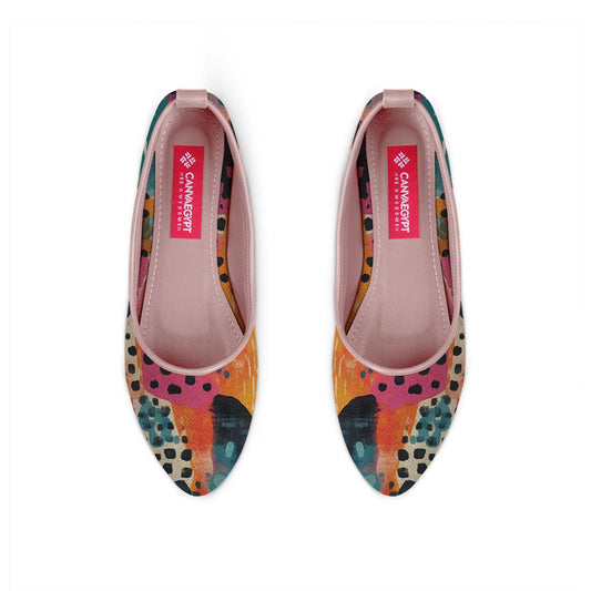 Rose Round Toe Shoe Splash - CANVAEGYPT