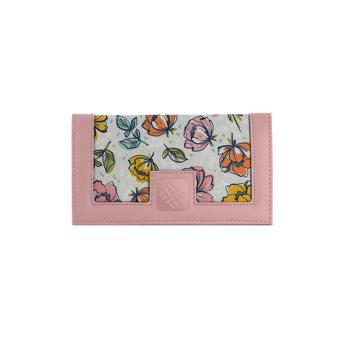 Rose Sleek Elegance Wallet in Blooming Floral Fantasy