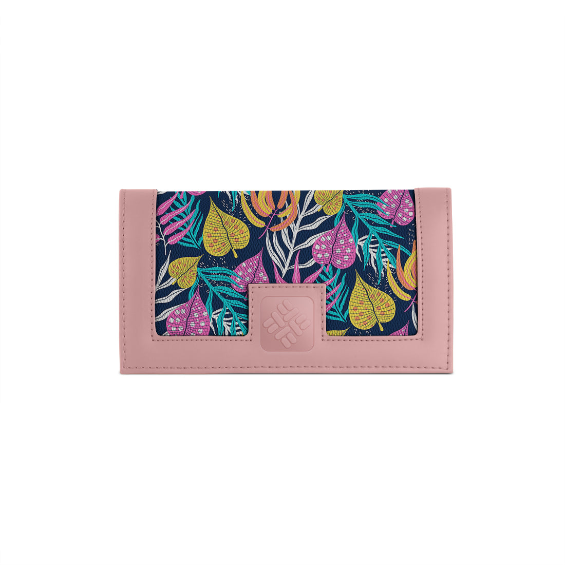 Rose Sleek Elegance Wallet with Midnight Garden Grace